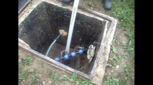 Очистка песчаной скважины (38 метров), с помощью высоконапорной мотопомпы Fubag PG 80H.mp4