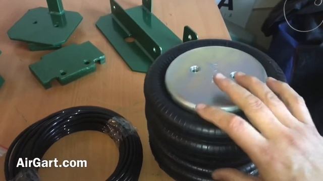 Комплект пневмоподвески на Fiat DOBLO задняя ось смотреть онлайн