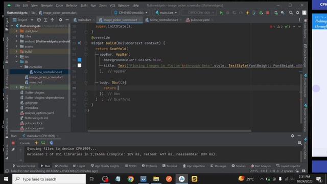 Flutter ImagePicker Tutorial: Capture and Select Images from Camera and Gallery