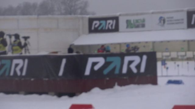 уфа кубок россии биатлон лыжные гонки в шторм снегопад СТРЕЛЬБА ЛЕЖА \ СТОЯ М\Ж 18 12 2022 эстафета