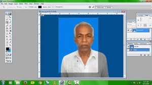 how to create passport size photo on adobe Photoshop 7  0