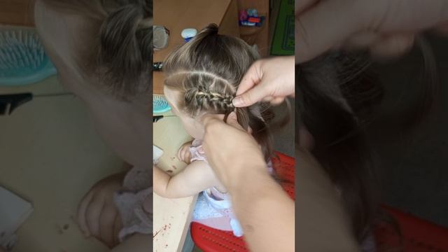 Прическа для девочки