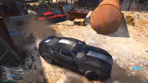 Нашли старую заброшенную машину на свалке в гта 5! Битый МЕРСЕДЕС реальная жизнь в гта 5 моды gta 5