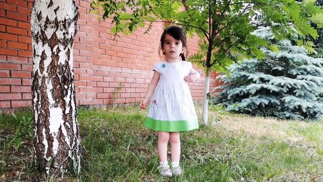 Антон Пришелец — Наш край! Стих читает Шаихова Сафина Руслановна (3 года)