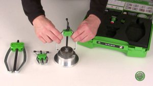 KUKKO K 482 Набор съёмников универсальных 2 х лапые с автоматическим и регулируемым захватом D=60 15