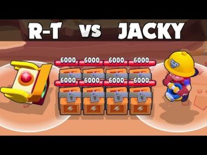 R-T vs JACKY  Brawl Stars | Бравл Старс | Бравлеры