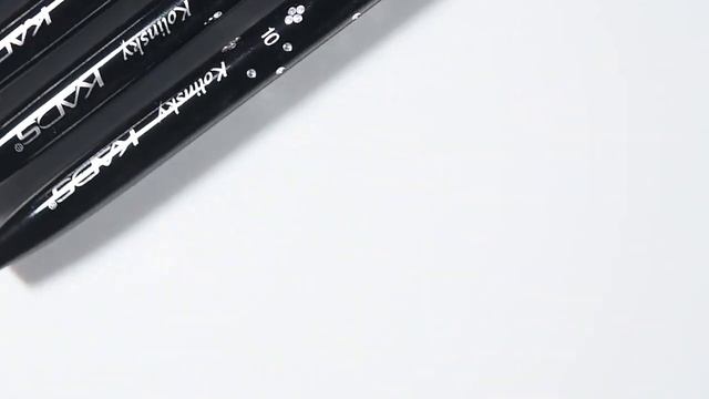 Акриловая кисть kads kolinsky размер 2 #/4 #/6 #/8 #/10 # профессиональная черная для ногтей смотреть онлайн