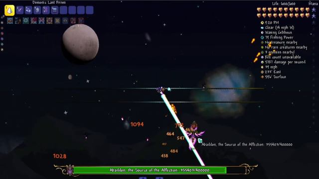 [테라리아] Shadows of Abaddon - 모든 보스 격파 (True Mode) смотреть онлайн