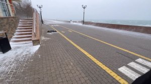 Норд-ост, ураганный ветер, Новороссийск / Novorossiysk 07.02.23