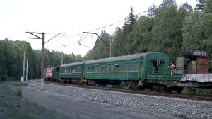 Поезда на Транссибе. Участок Пермь - Екатеринбург. Часть 2.
