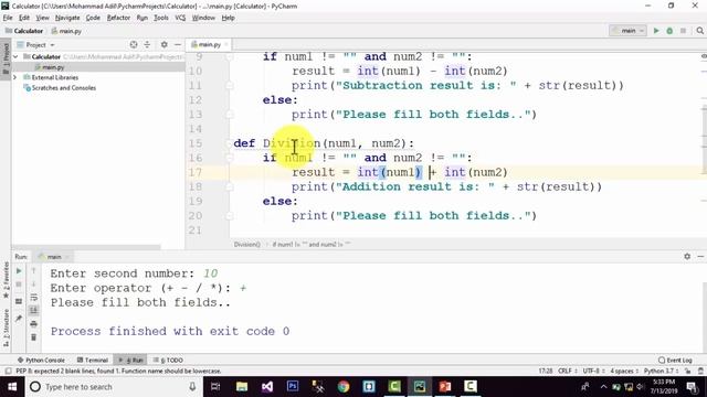 CREATING CALCULATOR APPLICATION IN PYTHON (URDU / HINDI)