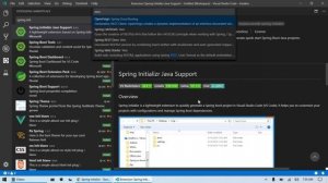 Easiest Way to Generate Spring Boot Project Visual Studio Code - Spring Initializer Plugin