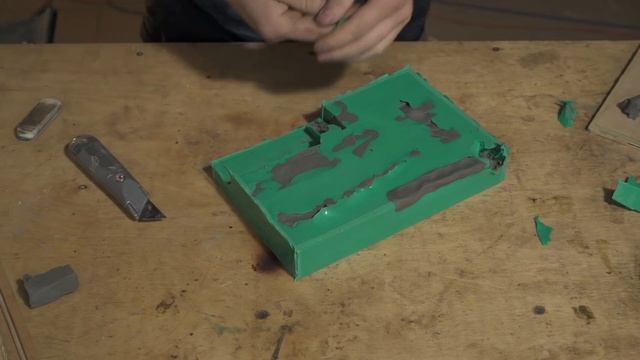 ЛИТЬЕ ТОПОРА ИЗ ПОРОЛОНА В СИЛИКОН