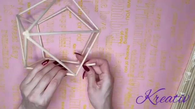 DIY идеи в стиле LOFT из деревянных палочек ? смотреть онлайн