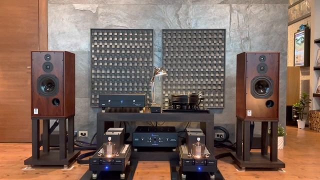 Harbeth HL5 XD & Nat Transmitter HPS смотреть онлайн