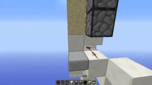 [Minecraft Tutorial]-Поршневая Дверь 4х4