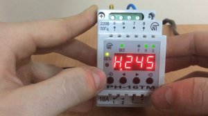 Реле времени РН-16 ТМ установка порогов