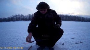 Рыбалка на Томи зимой