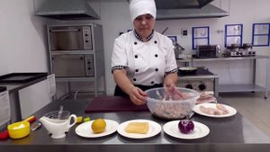 Приготовления порционных полуфабрикатов из ножек домашней птицы