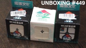 Unboxing №449 Мейлонг 2х2 в 3 цветах | MoYu Meilong 2x2