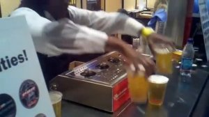 Быстрый разлив пива без пены