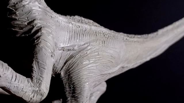 Plasticine Velociraptor Sculpture / Велоцираптор. Динозавр из пластилина