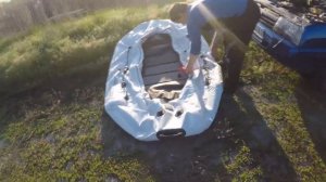 ОБЗОР НАДУВНОЙ ЛОДКИ АКВА МАНИЯ А-240Т