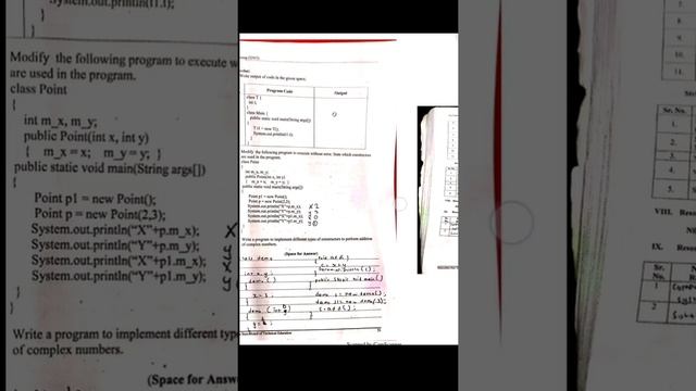 JAVA Programming - 22412 FULLY SOLVED MANUAL MSBTE manaul answer смотреть онлайн