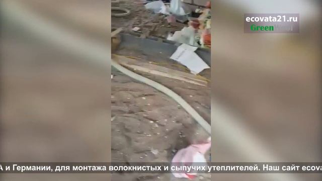 Наш клиент Дмитрий из СПб поделился опытом утепления  дома с использованием арендованной установки смотреть онлайн