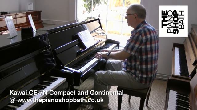 1990 Black Gloss Kawai CE-7N @ The Piano Shop Bath смотреть онлайн