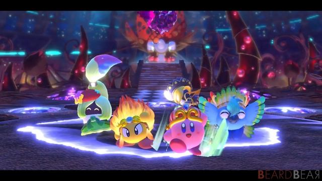 Kirby Star Allies - All Bosses (4 Players) смотреть онлайн