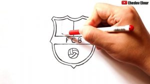 Как нарисовать логотип ФК Барселона