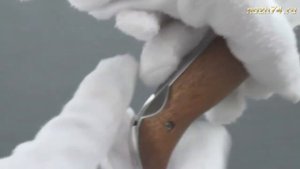 Нож Тундра (Накладки орех, ЭИ-107) -  nozh74.ru