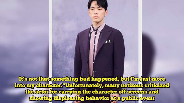 Actor Kim Jung Hyun faces heavy criticism for cold behavior at 'Time' press conference смотреть онлайн