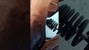 Как снять задний амортизатор на мотоцикле Honda CB-750