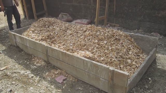 Приготовление растворов жидкого стекла и хлористого кальция для монолитного арболита
