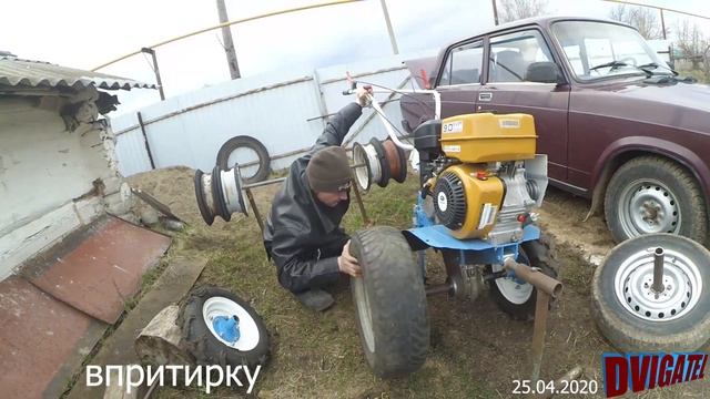 боМБа 23 и колеса ВАЗ R13 на Неву, MB23 VAZ R13 SUBARU EX27 NEVA DVIGATEL ? смотреть онлайн