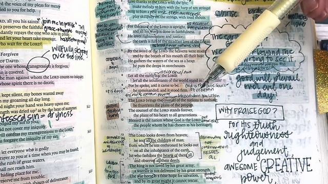 Study the Bible in One Year: Day 128 Psalms 25, 29, 33, 36, 39 смотреть онлайн