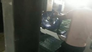 Узел удаления облоя и укладки листов гофрокартона