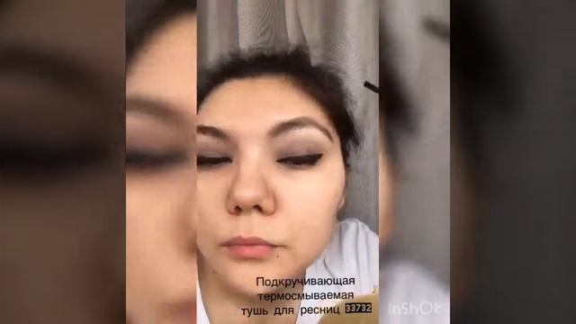 Макияж для нависшего, жирного века при помощи косметики Орифлейм. смотреть онлайн