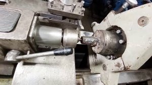 Работа с люнетом #ТокарныйстанокФТ11Ф1