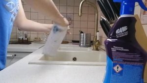 Как быстро отмыть белый налёт.