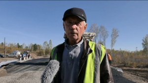 Восстановление после паводка:  идет ремонт автодороги с.Каратузское - В. Кужебар