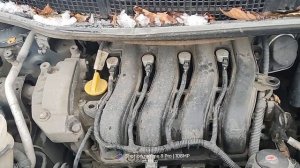 Сценик 2  Oil pressure fault