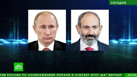 Путин и Пашинян обсудили ситуацию в Нагорном Карабахе