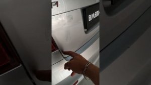 Skoda Octavia - ремонт вмятины на крышке багажника