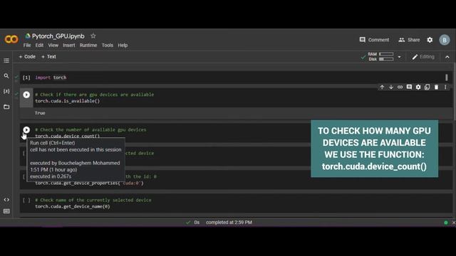 How to check if Pytorch is using GPU? | Pytorch Tutorial | Deep Learning Tutorial