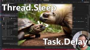 Рутина инди-разработчика: Thread.Sleep vs Task.Delay