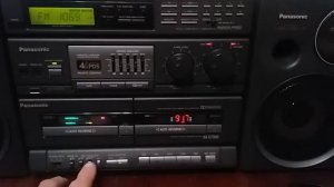 Panasonic RX-CT990 (2) Часть 3. USB/FM/Bluetooth/LED LEVEL.