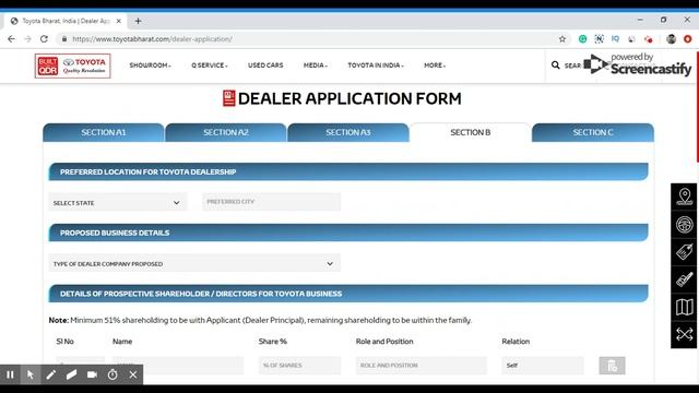 Toyota Dealership India !! Apply Today !!